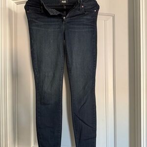 PAIGE Women's Midnight Blue Skinny Jeans